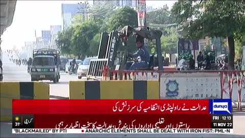 Court Angry on PTI Protest in Rawalpindi and other Cities