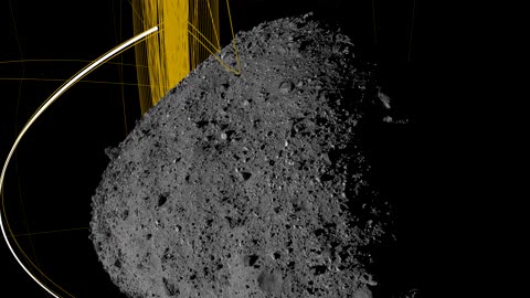 OSIRIS-REx Slings Orbital Web Around Asteroid to Capture Sample _ 4K