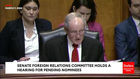 Ben Cardin Leads Senate Foreign Relations Committee Hearing For Pending Nominees