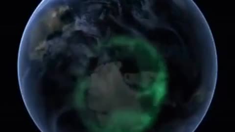 That's how Aurora Borealis looks from Space.