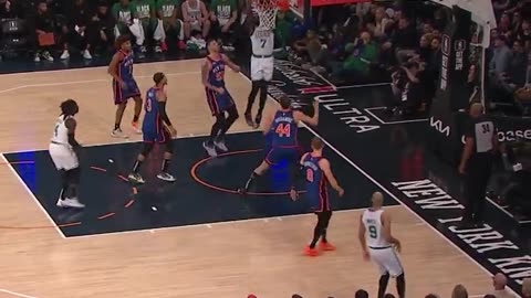 JB Goes OFF! Jaylen Brown Drops 14 PTS, Huge Baseline Slam! Celtics vs Knicks