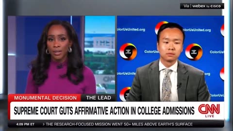 CNN cuts him off after Asian Student Kenny Xu drops bomb on Affirmative Action