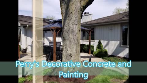 Perry's Decorative Concrete and Painting - (630) 593-2749