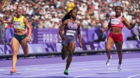 Sha’Carri Richardson Dominates Her 100M Heat with Style!