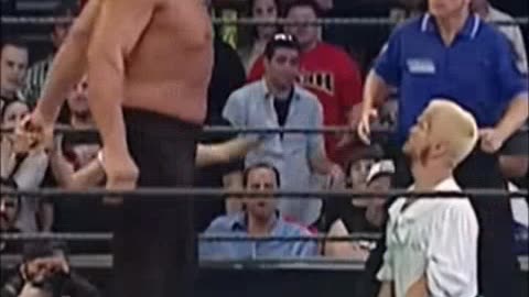 Hornswoggle is no match for The Great Khali #wwe