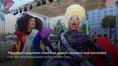 Forbes Breaking News - Florida Drag Show Law Blocked By Federal Judge