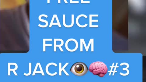 RJACK GIVING OUT FREE SAUCE