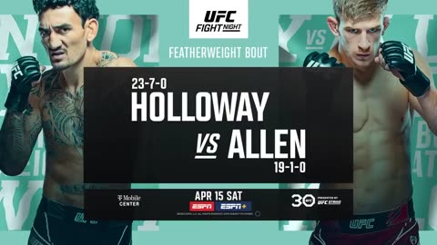 Arnold Allen vs Dan Hooker _ FREE FIGHT _ UFC Kansas City