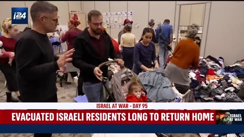 Israelis who were evacuated yearn to go back home.