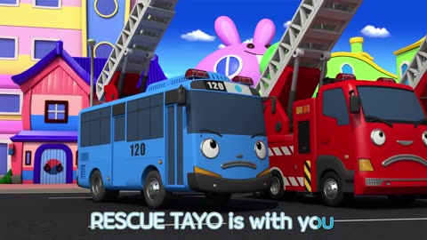 Rescue Tayo_cartoon MV Tayo Rescue Team Song TAYO The Little Bus Official