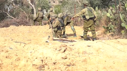 The IDF says troops have discovered more than 800 tunnel shafts in the Gaza Strip