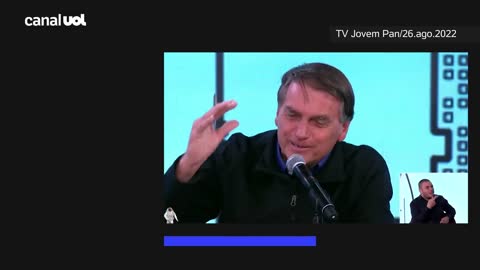 Bolsonaro questiona dados de fome no Brasil: 'Vê alguém pedindo pão?'