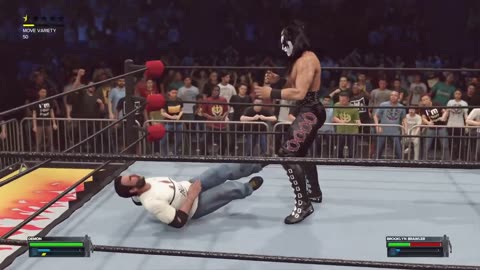 BlackMonkTheGamer - WWE 2K23: Kiss Demon VS Brooklyn Brawler