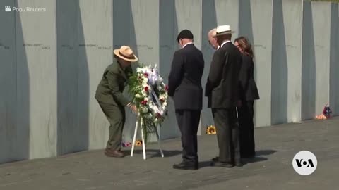 Biden, Harris mark 9-11 with visit to Flight 93 Memorial - VOA News