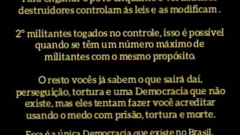 O ALVO SÃO OS MILITANTES TOGADOS ELES ESTÃO GOVERNANDO O BRASIL, O LADRÃO TÁ SÓ TIRANDO O FOCO.