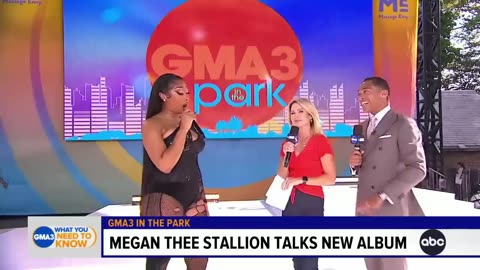 'GMA3' in the Park Megan Thee Stallion