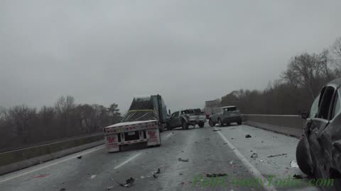 1 PERSON KILLED IN MULTI VEHICLE PILE UP, SAN JACINTO COUNTY TEXAS, 01/15/24...