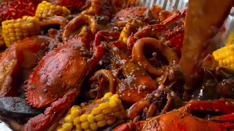 CAJUN SEAFOOD recipe! 🥰🤤🥩🍚