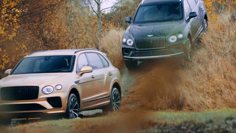 Bentley SUV Bentayga Off-Road Test Drive