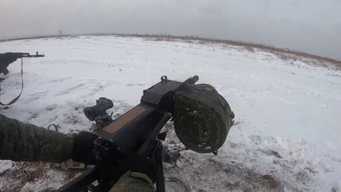 Russian soldiers combat training at training grounds in the Republic of Belarus