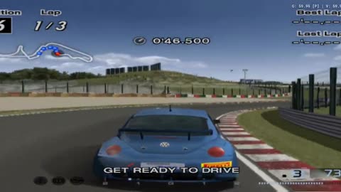 Gran Turismo 4 - Driving Mission 16 1st Try(AetherSX2 HD)