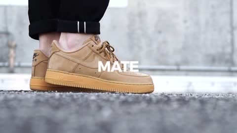 NIKE AIR FORCE 1 ’07 FLAX WHEAT - AA4061 200 - MATE