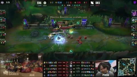 LCK Caster starts speaking English from excitement as DRX Reverse Sweep