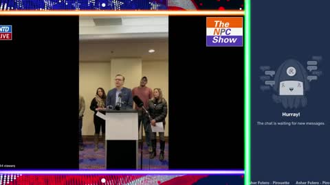 🔴LIVE: Freedom Convoy Leaders Presser | NPC Lunch Hour 🟠⚪🟣 The NPC Show