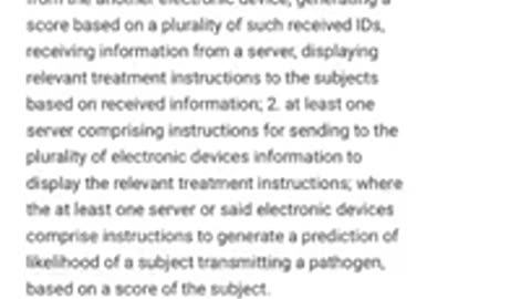 Pfizer Patent on Remote Vaccine Surveillance & Administration