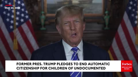 BREAKING NEWS: Trump Reveals Plan To End Birthright Citizenship For Undocumented Immigrants' Babies