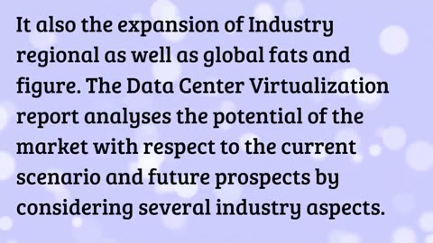 Cloud Computing Virtualization Market brings a fresh technology to emerging participants