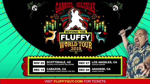 Fluffy Goes To India | Gabriel Iglesias