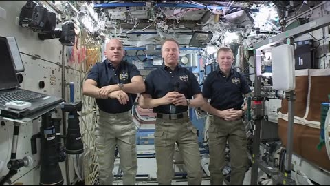 ISS Crewmembers Talk About Life on the Station