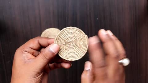 DIY Flower Basket with Jute Rope and Cardboard | Jute Rope Flower Basket | Jute and Cardboard Craft