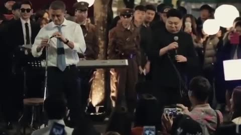 President Obama Sings With Kim Jong Un "All By Myself" 오버마와 의 아찔한 만남