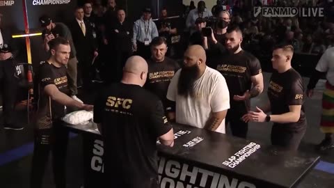 The Hardest slaps from slap fight championship