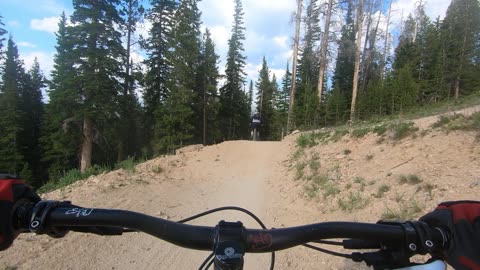 Downhill Biking – Mountain Biking - Trestle Bike Park – Upper Rainmaker – 07/13/24