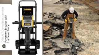 DEWALT Demolition Hammer, Pavement Breaker with Hammer Truck (D25980KB)