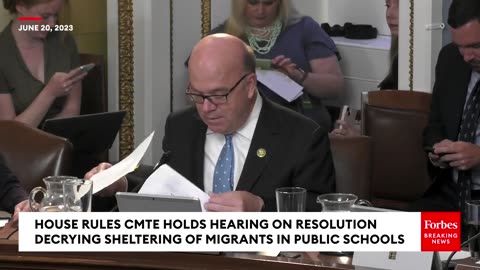 ‘I Did Not Say That’- Jim McGovern & Virginia Foxx Spar Over Bill Decrying Sheltering Migrants