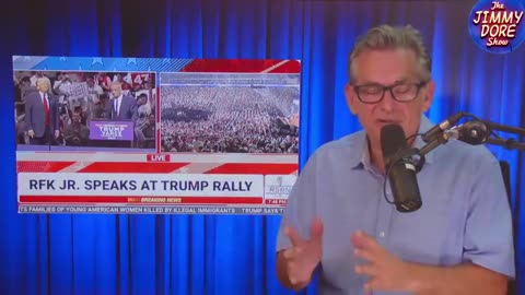 Jimmy Dore's Great points out the differences in the parties 🥳 Trump Rally with Rfk.jr