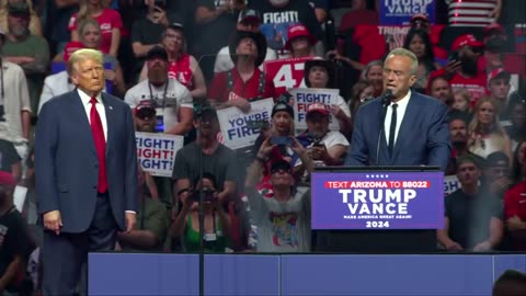 [2024-08-23] RFK Jr. speaks at Trump rally: FULL SPEECH