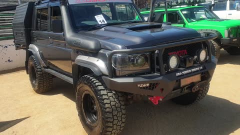 Toyota landcruiser show and shine