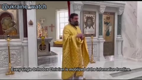 Orthodox priest: all war is a continuation of the war in heaven