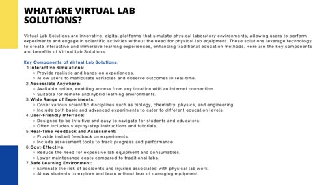 Virtual Lab Solutions: Revolutionizing Science Education