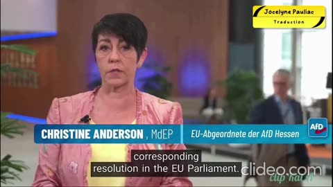 Christine Anderson va présenter une résolution pour empêcher la réélection d'Ursula