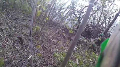 FPV video AFU 3rd Assault Brigade cleaning of Wagnerites near Klishchiivka, Ukraine (2023 May)