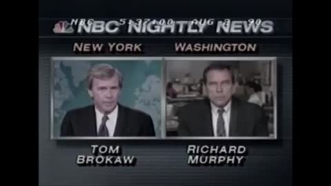 Iraq Invades Kuwait August 2, 1990 NBC News