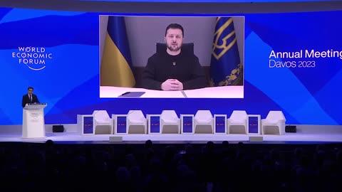 Special Address by Volodymyr Zelenskyy President of Ukraine Davos 2023