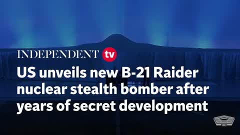 US unveils new B-21 Raider nuclear stealth bomber after years of secret development