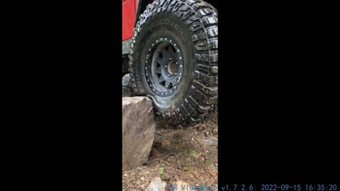 Tire is stuck